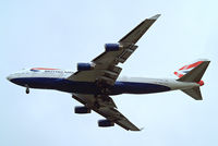 G-BYGA @ EGLL - Boeing 747-436 [28855] (British Airways) Home~G 07/05/2015. On approach 27R.