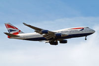 G-BYGA @ EGLL - Boeing 747-436 [28855] (British Airways) Home~G 30/05/2015, On approach 27L.