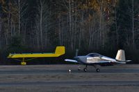N725GM @ KPLU - RV-9A landing at sunset on New Years eve. - by Jim Wilkerson