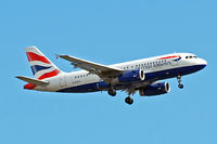 G-EUPC @ EGLL - Airbus A319-131 [1118] (British Airways) Home~G 09/05/2015. On approach 27L.