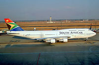 ZS-SAC @ FAJS - Boeing 747-312 [23031] (South African Airways) Johannesburg Int~ZS 08/10/2003