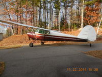 N4140V @ NH16 - 1948 Cessna 170 - by Gary Kozinski
