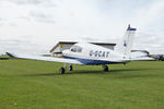 G-GCAT @ X5FB - Piper PA-28-140 Cherokee at Fishburn Airfield UK, May 30th 2015. - by Malcolm Clarke