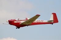 F-CCJY @ LFFQ - Scheibe SF-28A Tandem Falke, La Ferté-Alais airfield (LFFQ) Airshow 2015 - by Yves-Q