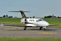 G-FBKE @ EGSH - Leaving Norwich. - by keithnewsome