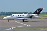 G-FBKE @ EGSH - Just landed at Norwich. - by Graham Reeve