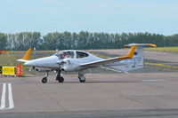G-PETS @ EGSH - Just landed at Norwich. - by Graham Reeve
