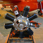 G-BZSC @ EGTH - 4. Motorised Clerget 9B - as used in the Sopwith Triplane and the Sopwith Camel.
