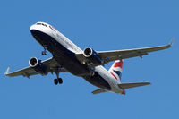 G-EUYT @ EGLL - Airbus A320-232(SL) [5985] (British Airways) Home~G 12/05/2015. On approach 27R with retrofitted sharklets. - by Ray Barber