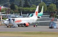 HS-LTU @ KRNT - Boeing 737-900ER