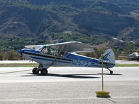 N2573J @ SZP - 1979 Piper PA-18-150 SUPER CUB, Lycoming O-320 150 Hp, taxi - by Doug Robertson