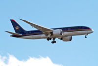 JY-BAA @ EGLL - Boeing 787-8 Dreamliner [37983] (Royal Jordanian Airlines) Home~G 09/05/2015. Om approach 27L.