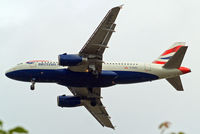 G-EUPU @ EGLL - Airbus A319-131 [1384] (British Airways) Home~G 23/05/2011. On approach 27R.