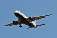 G-TTOB @ EGLL - Airbus A320-232 [1687] (British Airways) Home~G 03/08/2009. On approach 27R. - by Ray Barber