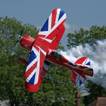 G-EWIZ @ EGTH - 41. Rich Goodwin starting his display at The Shuttleworth Flying Day and LAA Party in the Park, June 2015.