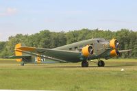 F-AZJU @ LFFQ - Junkers (CASA) 352L (Ju-52), La Ferté-Alais airfield (LFFQ) Airshow 2015 - by Yves-Q