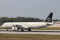TC-JRA @ LMML - A321 TC-JRA Turkish airlines Star Alliance special livery - by Raymond Zammit