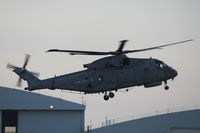 ZH857 @ LMML - AgustaWestland ZH857 Royal Navy made a brief visit from HMS Bulwark. - by Raymond Zammit