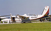 N840MG @ KNEW - N840MG   Rockwell 690C Turbo Commander [11638] New Orleans-Lakefront~N 10/10/2000 - by Ray Barber