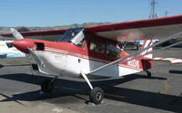 N52245 @ KRHV - A local 1975 Bellanca 8KCAB parked near Aero Dynamic Aviation's hangar at Reid Hillview Airport, CA. - by Chris Leipelt