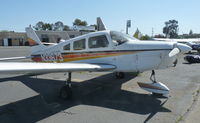 N33673 @ KRHV - A local 1975 Piper Cherokee sitting near Trade Wind's hangar at Reid Hillview Airport, CA. - by Chris Leipelt