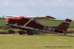 G-AWYB @ EGCS - parked at Sturgate - by Chris Hall