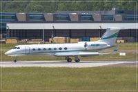 N653MK @ ELLX - Gulfstream Aerospace GV-SP - by Jerzy Maciaszek