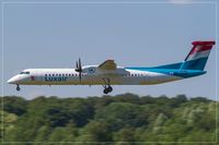 LX-LGM @ ELLX - De Havilland Canada DHC-8-402Q - by Jerzy Maciaszek