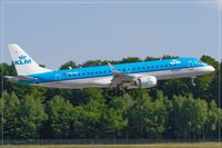 PH-EZH @ ELLX - Embraer ERJ-190-100LR 190LR, - by Jerzy Maciaszek