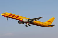 D-ALEE @ LMML - B757 D-ALEE DHL - by Raymond Zammit