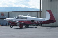 N3774H @ KRHV - A local 1979 Mooney M20J visiting the avionics shop for some new upgrades at Reid Hillview Airport, CA. - by Chris Leipelt