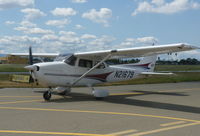 N21679 @ KRHV - A local 2004 Cessna 172S taxing out on Z at Reid Hillview Airport, CA. - by Chris Leipelt