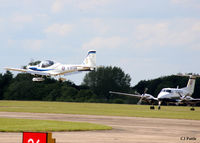 G-BYUN @ EGYD - In action at RAF Cranwell EGYD - by Clive Pattle