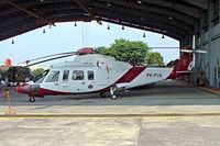 PK-PUA @ WIIP - PK-PUA   Sikorsky S-76A [760179] (Pelita Air Service) Pondok Cabe~PK 25/10/2006