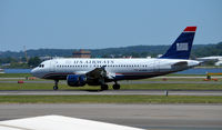 N738US @ KDCA - Landing roll National - by Ronald Barker