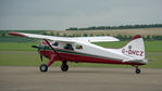G-DHCZ @ EGSU - 1. The Canadian Beaver preparing to display at The IWM VE Day Anniversary Air Show, May 2015