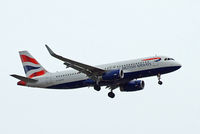 G-EUYX @ EGLL - Airbus A320-232(SL) [6155] (British Airways) Home~G 07/05/2015.  On approach 27L Sharklets applied during April 2015. - by Ray Barber