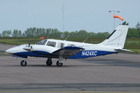N424XC @ EGSH - Just landed at Norwich. - by Graham Reeve