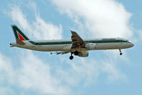 I-BIXQ @ EGLL - Airbus A321-112 [0586] (Alitalia) Home~G 09/05/2015. On approach 27L.