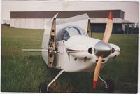 N445BC @ DMW - CAST-AIR is an excellent airplane and very practical because folding its wings you could keep it in your garage, and only the pilot could do the job. - by Bill Castaneda