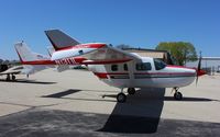 N1311L @ KRFD - Cessna 337G - by Mark Pasqualino