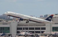 N155UW @ MIA - USAirways A321