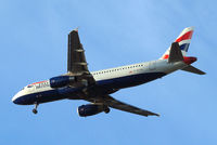 G-EUYN @ EGLL - Airbus A320-232 [4975] (British Airways) Home~G 06/03/2015. On approach 27R. - by Ray Barber