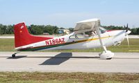 N186AZ @ LAL - Cessna 185F - by Florida Metal