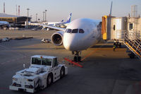ZK-NZG @ RJAA - Getting ready for the ride home to AKL - by Micha Lueck