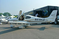 N419CD @ CYOO - Cirrus Design SR-22G2 [1377] Oshawa~C 25/06/2005 - by Ray Barber