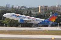 N216NV @ FLL - Allegiant A320 - by Florida Metal