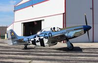 N551JV @ KJVL - North American P-51D - by Mark Pasqualino