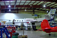 N4007J @ CYKF - Cessna Citation Excel S [560-5539] (Cessna Aircraft Co) Kitchener-Waterloo Regional~C 24/06/2005. Being prepared for delivery to CAAC flight Inspection Centre Beijing~B. Taken in a crowded hangar. - by Ray Barber