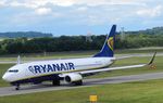 EI-EVY @ EGPH - Ryanair B737-8AS Taxiing to runway 06